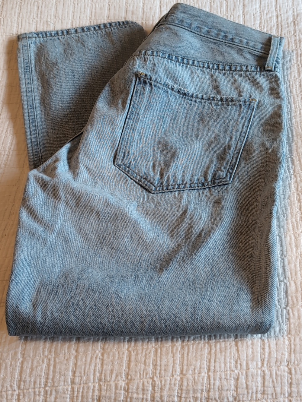 Agolde Riley High Rise Crop SZ28 - Picture 2 of 8